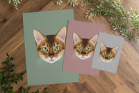 Bengal Cat Art Print