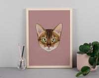 Bengal Cat Art Print