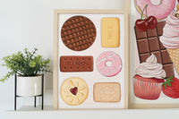 Biscuit Art Print