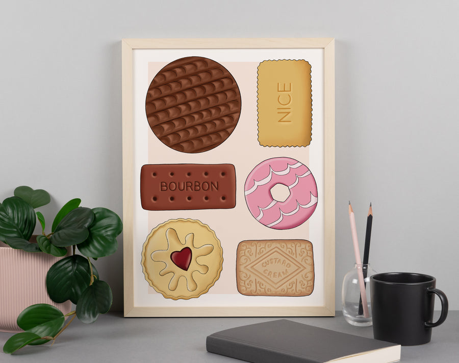Biscuit Art Print