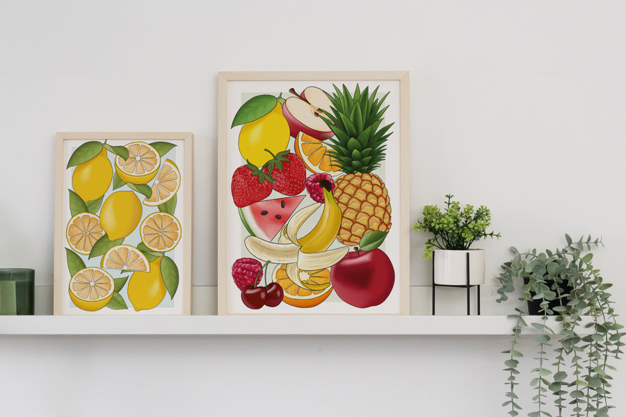 Fruit Art Print