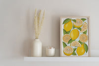 Lemons Art Print