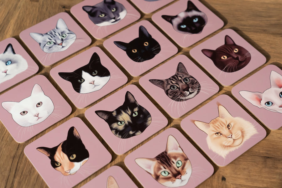 Maine Coon Cat Coaster