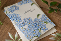 Thinking of You Forget Me Nots Card
