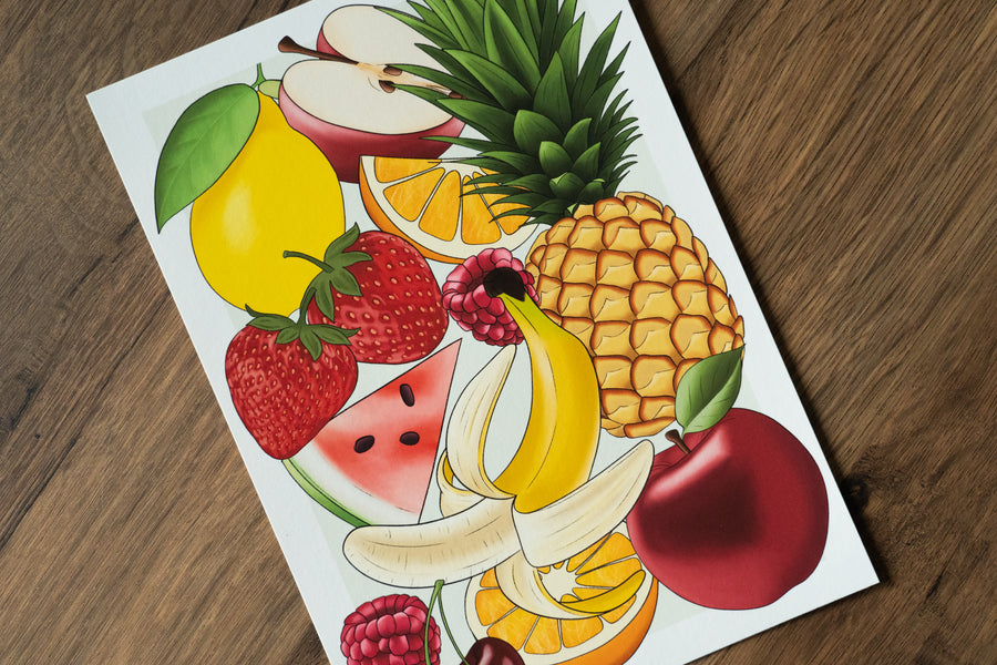 Fruit Art Print