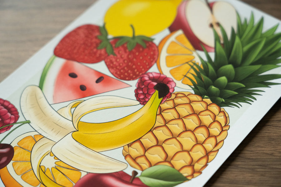 Fruit Art Print