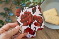 Red Rose Coaster