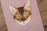 Bengal Cat Art Print