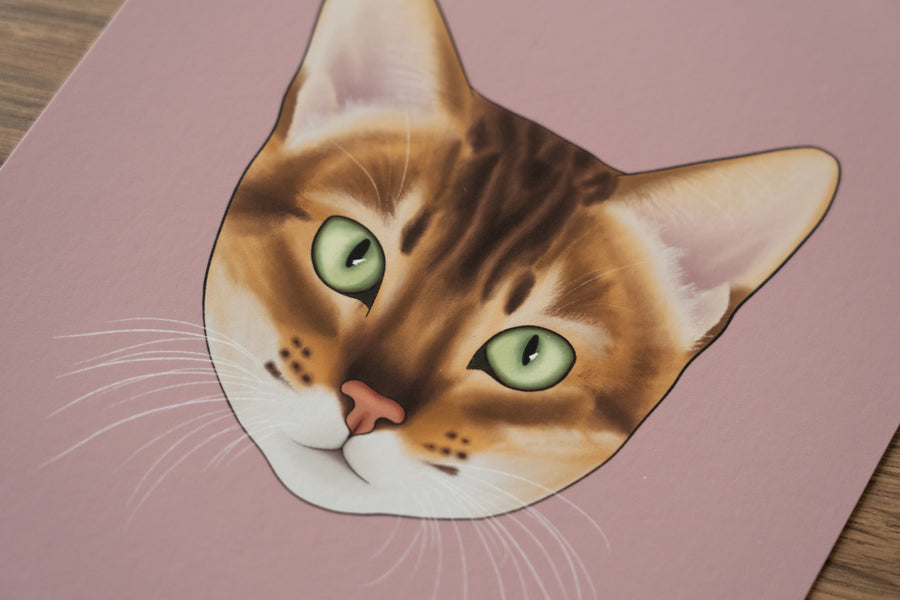 Bengal Cat Art Print