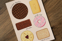 Biscuit Types Art Print