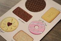Biscuit Types Art Print