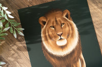 Lion Art Print