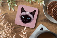 Pointed Cat Coaster