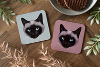 Pointed Cat Coaster