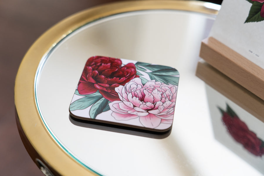 Peonies Coaster