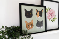 Cats Art Print