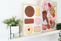 Biscuit Art Print