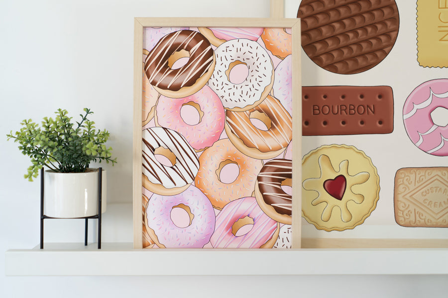 Doughnuts Art Print