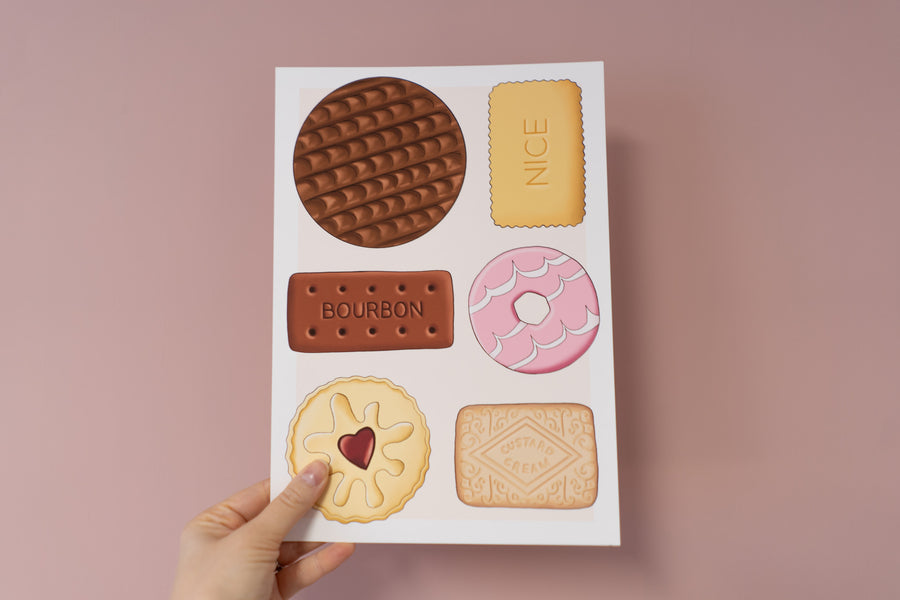 Biscuit Art Print