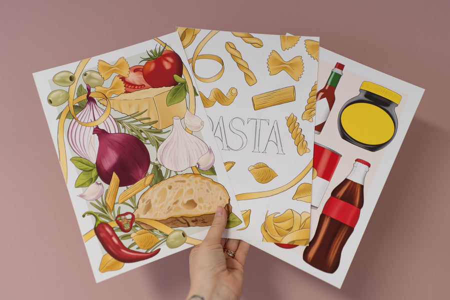Pasta Art Print