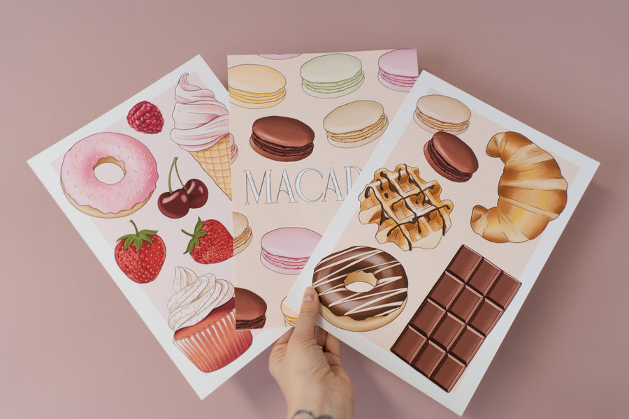 Macaron Art Print