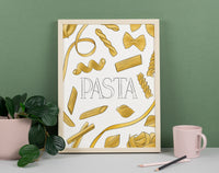 Pasta Art Print