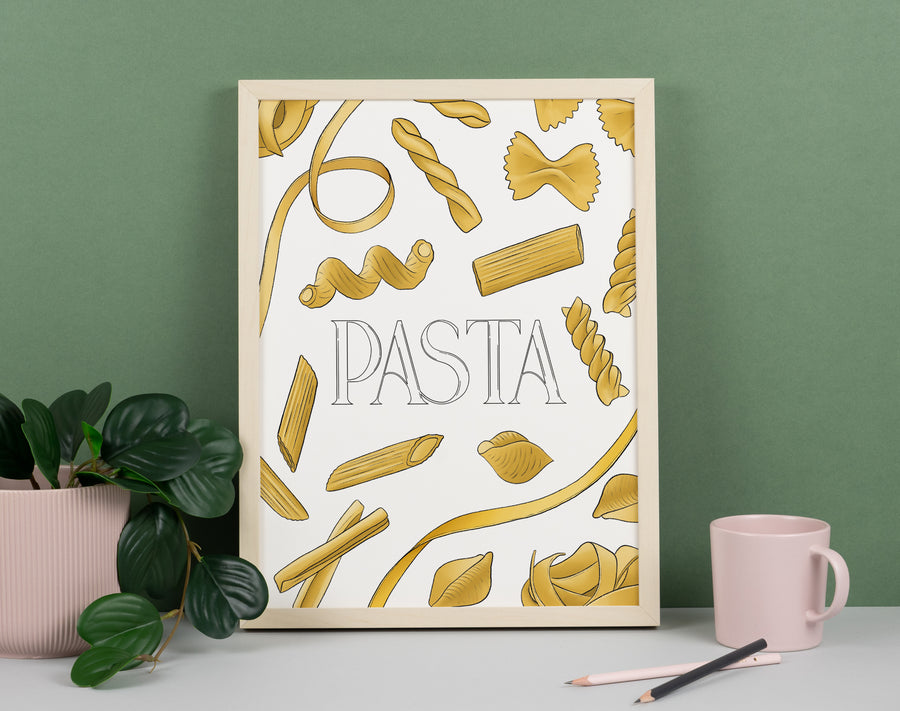 Pasta Art Print