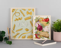 Pasta Art Print