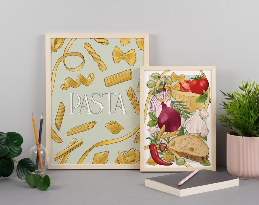 Pasta Art Print