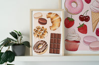 Chocolate Sweet Treats Art Print
