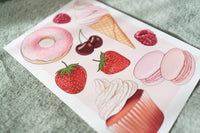 Pink Sweet Treats Art Print