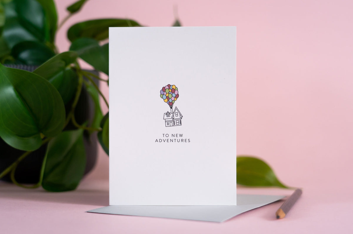 To New Adventures Card