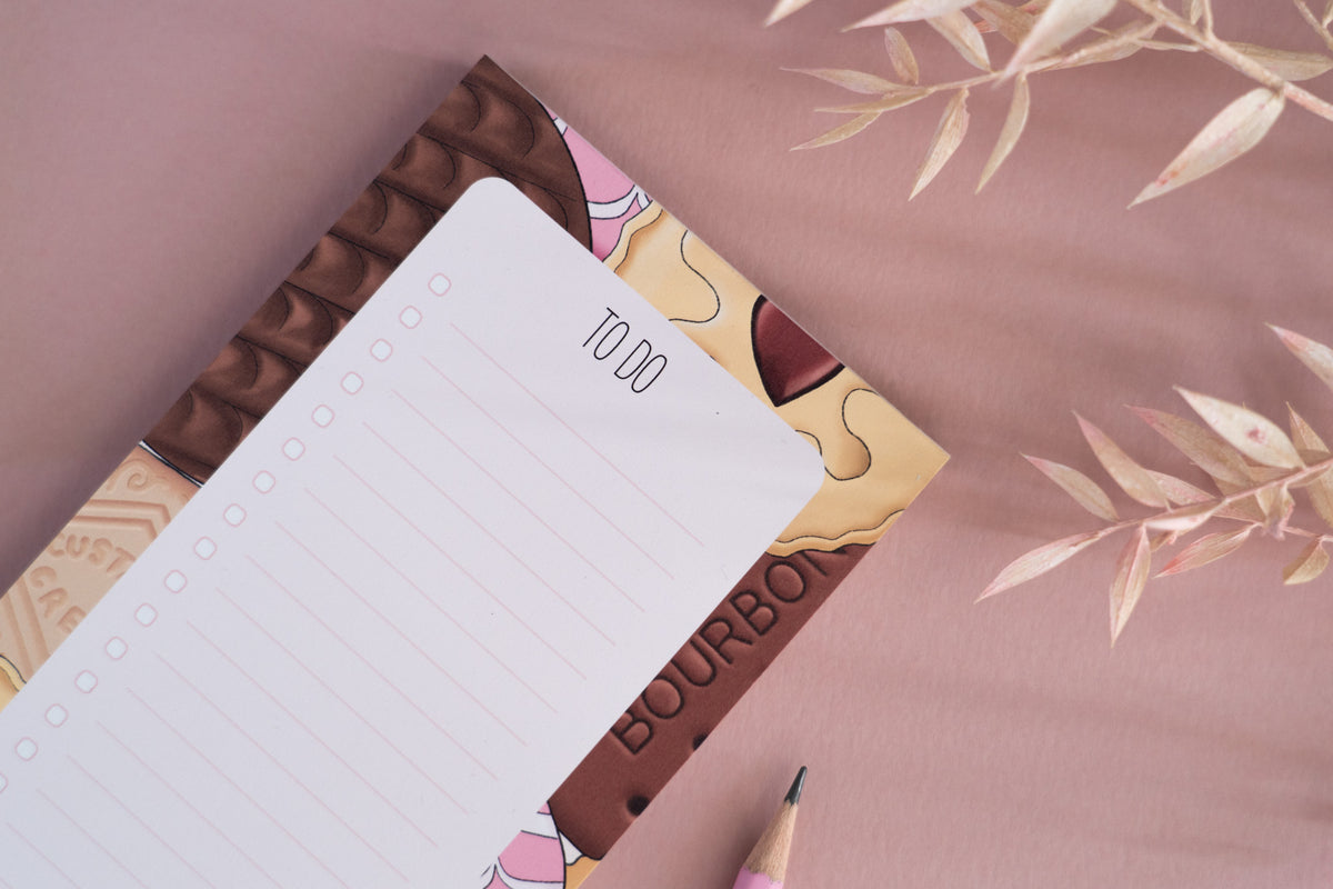 Biscuits To Do List Pad