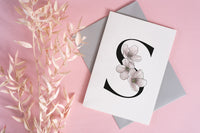 Blossom Letter Card