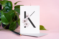 Blossom Letter Card