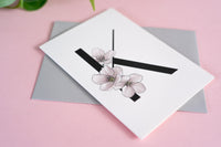 Blossom Letter Card