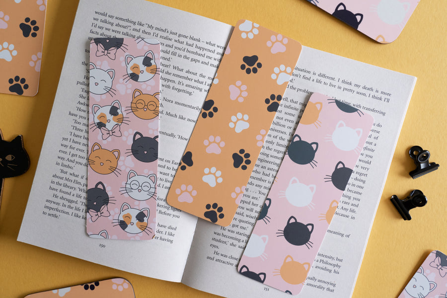 Cats Bookmark Set