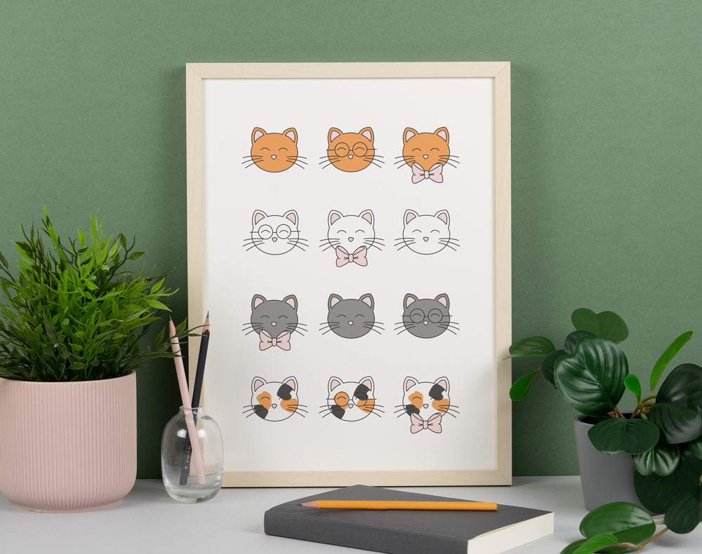 Cats Print