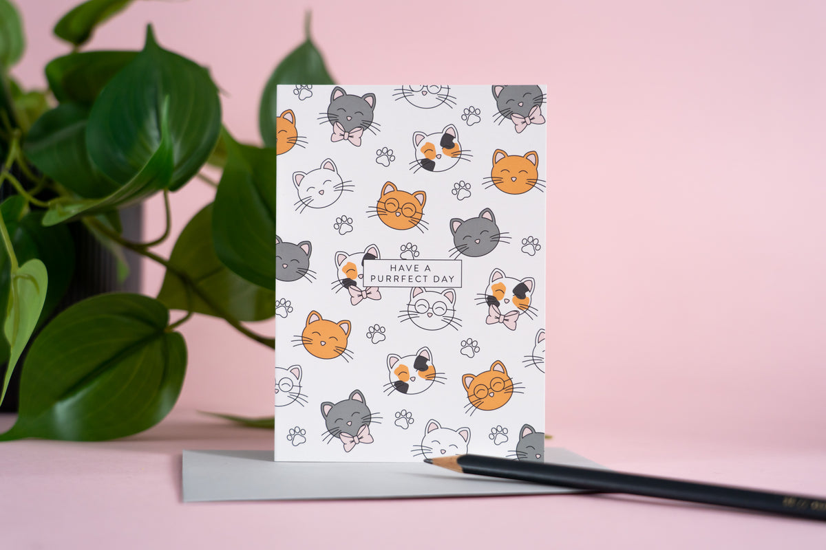 Purrfect Day Card