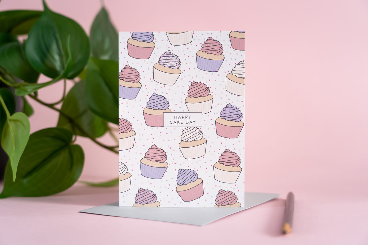 Cupcake Pattern Card
