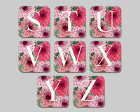 Dahlia Letter Coaster