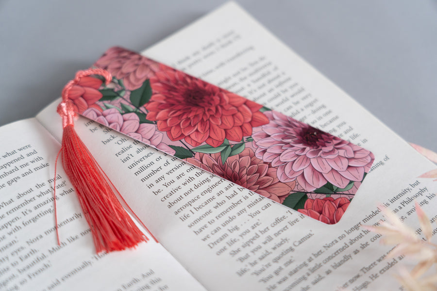 Dahlia Bookmark