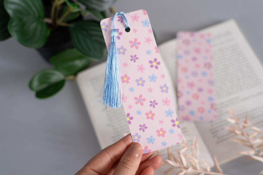 Cute Floral Bookmark