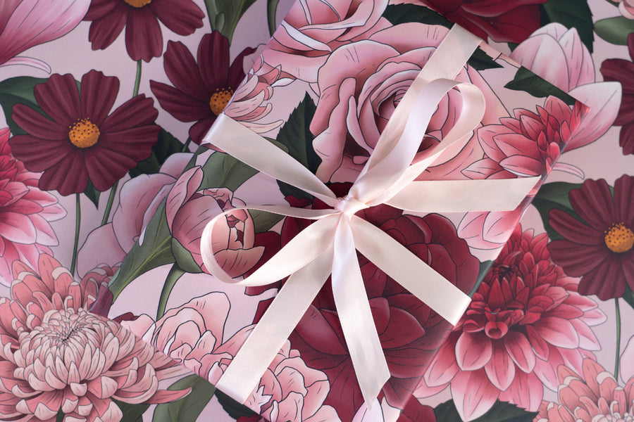 Floral Wrapping Paper