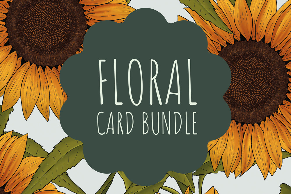 Floral Card Bundle