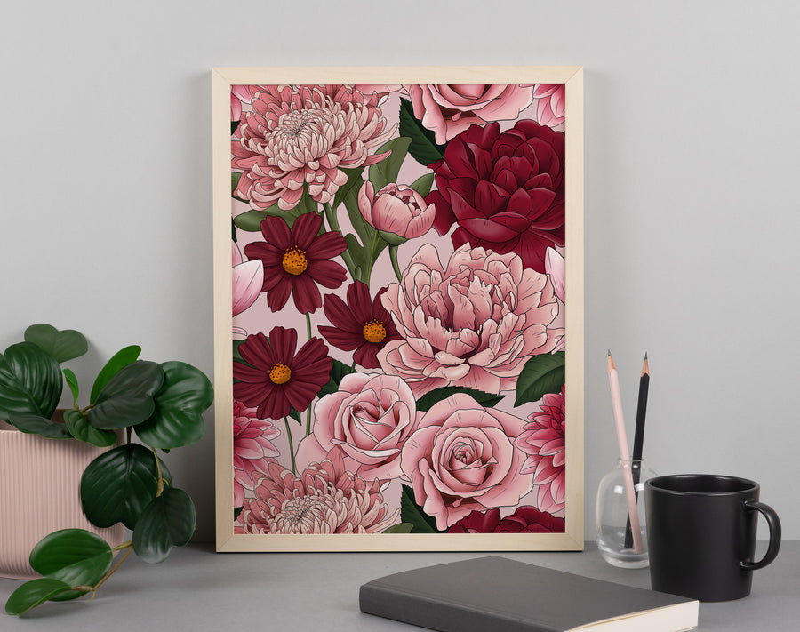Floral Pattern Print