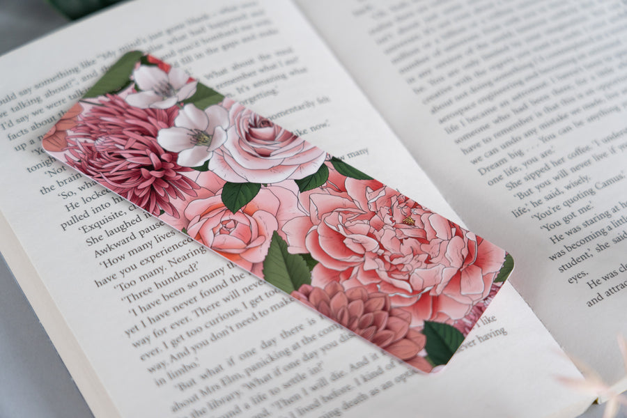 Flowers Bookmark Set