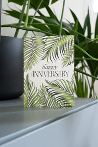 Anniversary Palm Card