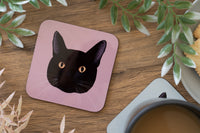 Black Cat Coaster