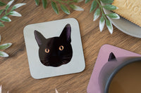 Black Cat Coaster